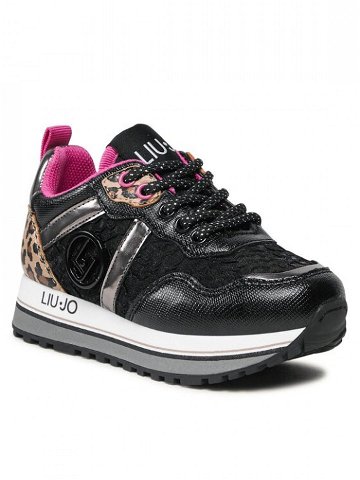 Liu Jo Sneakersy Maxi Wonder 604 4F3301 TX347 M Černá