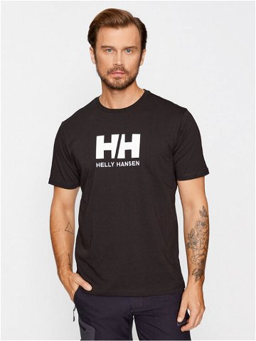 Helly Hansen T-Shirt Logo 33979 Černá Regular Fit