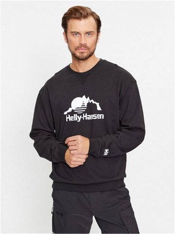 Helly Hansen Mikina Yu Crew Sweater 2 0 53891 Černá Regular Fit