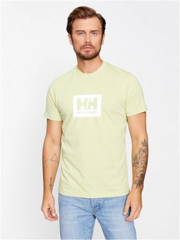 Helly Hansen T-Shirt Box 53285 Zelená Regular Fit