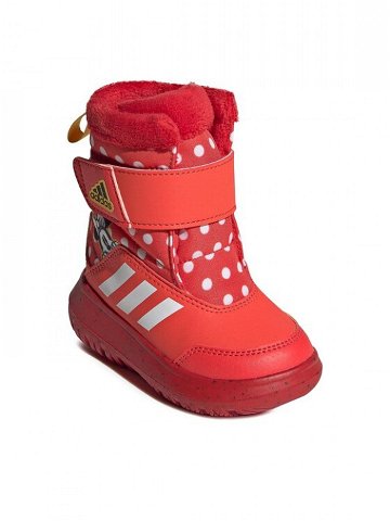Adidas Sněhule Winterplay x Disney Shoes Kids IG7191 Červená