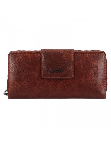 Dámská kožená peněženka LG – 22162 hnědá