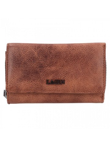 Dámská kožená peněženka LG – 22163 hnědá