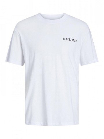 Jack & Jones T-Shirt 12235135 Bílá Relaxed Fit