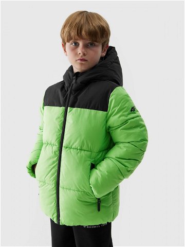 Chlapecká péřová bunda s výplní ze syntetického peří