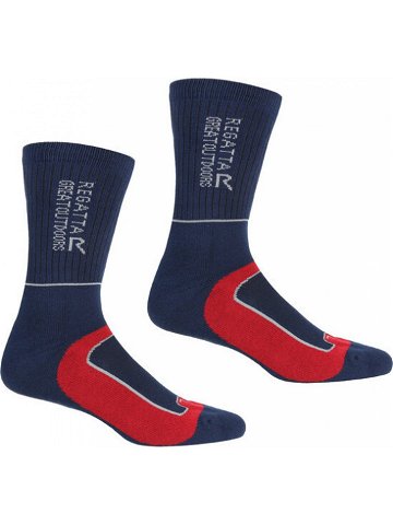 Pánské ponožky Regatta RMH046 Samaris2SeasonSck FY7 modré Modrá 39-42