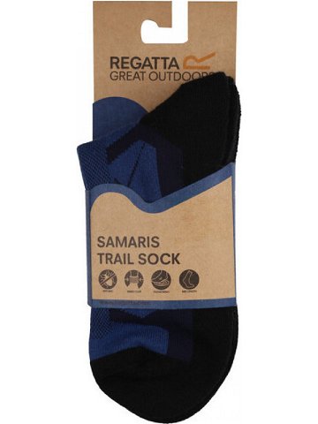 Pánské ponožky Regatta RMH047 Outdoor Actv Sck 95P Modrá 6-8