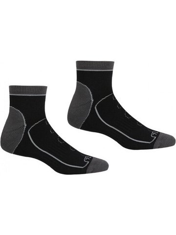 Pánské ponožky Regatta RMH044 Samaris TrailSock 599 černé Černá 6-8