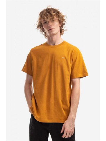 Bavlněné tričko Wood Wood Sami Classic T-shirt oranžová barva 12235721 2491-DARKORA