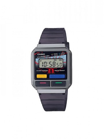 Casio Hodinky Vintage Edgy Stranger Things A120WEST-1AER Šedá