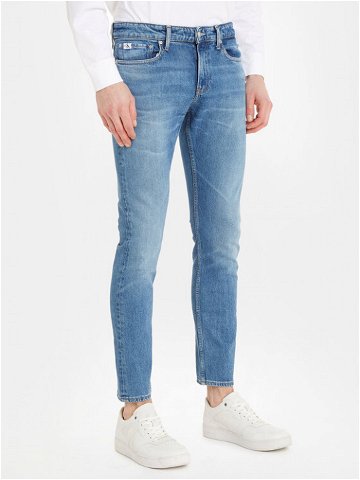 Calvin Klein Jeans Jeansy J30J323860 Modrá Slim Fit