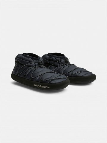 Pantofle peak performance helium down slippers černá 42 45
