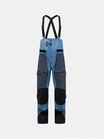 Kalhoty peak performance m vertical gore-tex pro bib pants modrá xxl