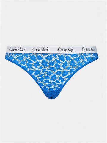 Calvin Klein Underwear Klasické kalhotky 000QD3860E Modrá