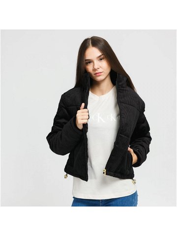 Urban Classics Ladies Corduroy Puffer Jacket Black