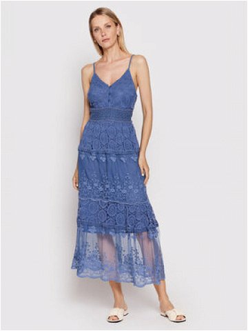 Iconique Letní šaty Clotilde IC22 058 Modrá Regular Fit