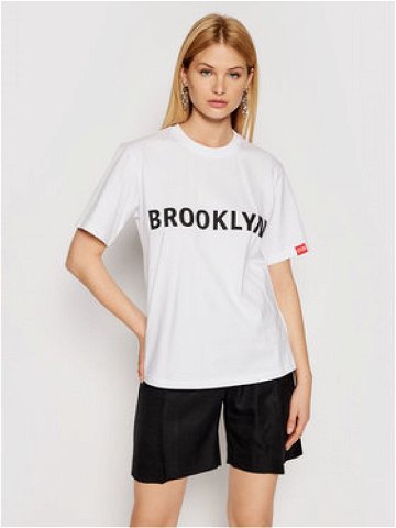 Victoria Victoria Beckham T-Shirt Brooklyn 2221JTS002511A Bílá Regular Fit