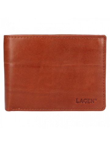 Pánská kožená peněženka LG-22111 hnědá