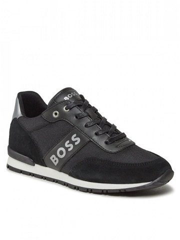 Boss Sneakersy J29347 M Černá