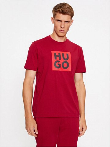 Hugo T-Shirt Daltor 50473891 Červená Regular Fit