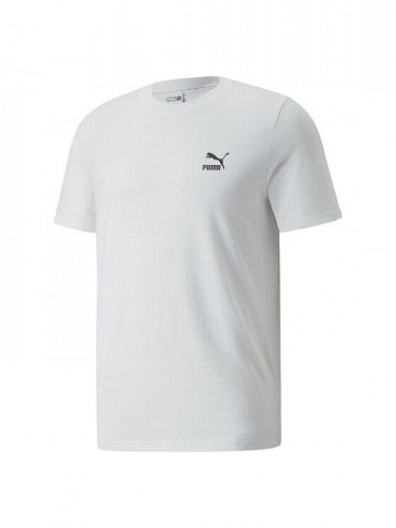 Puma T-Shirt Classics 535587 Bílá Regular Fit