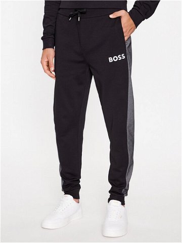 Boss Teplákové kalhoty Tracksuit Pants 50503052 Černá Regular Fit