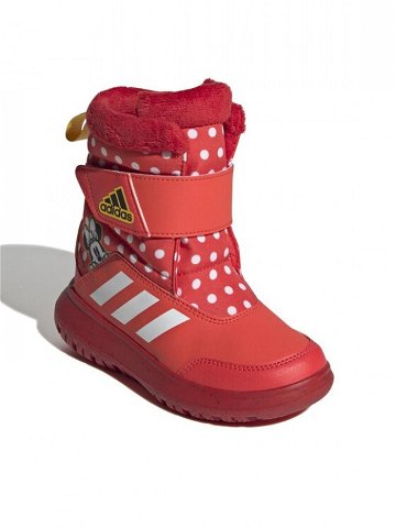 Adidas Sněhule Winterplay x Disney Shoes Kids IG7188 Červená