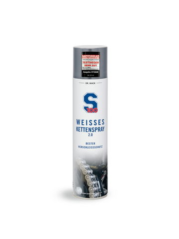 Mazivo na řetězy S100 White Chain Spray 2 0 400 ml