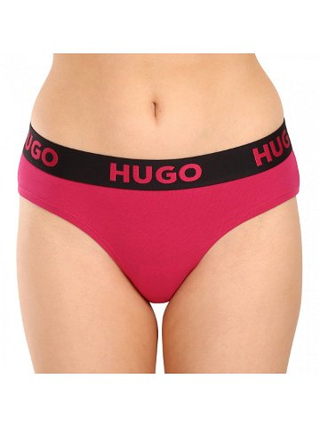 Dámské kalhotky HUGO růžové 50480165 663 S