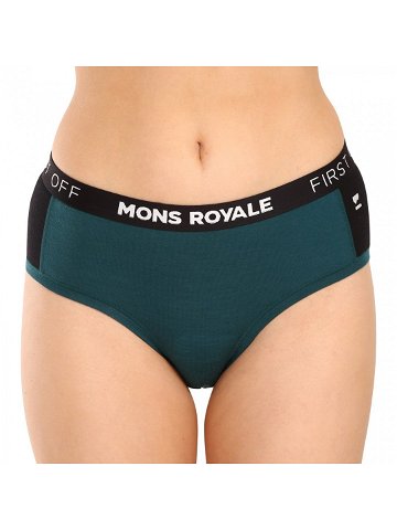 Dámské kalhotky Mons Royale merino zelené 100043-1169-300 S