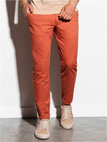 Ombre Clothing Kalhoty Oranžová