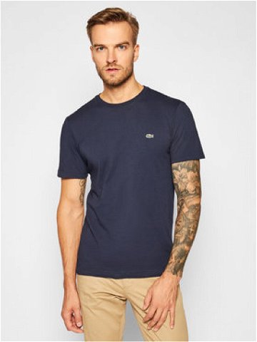 Lacoste T-Shirt TH2038 Tmavomodrá Regular Fit