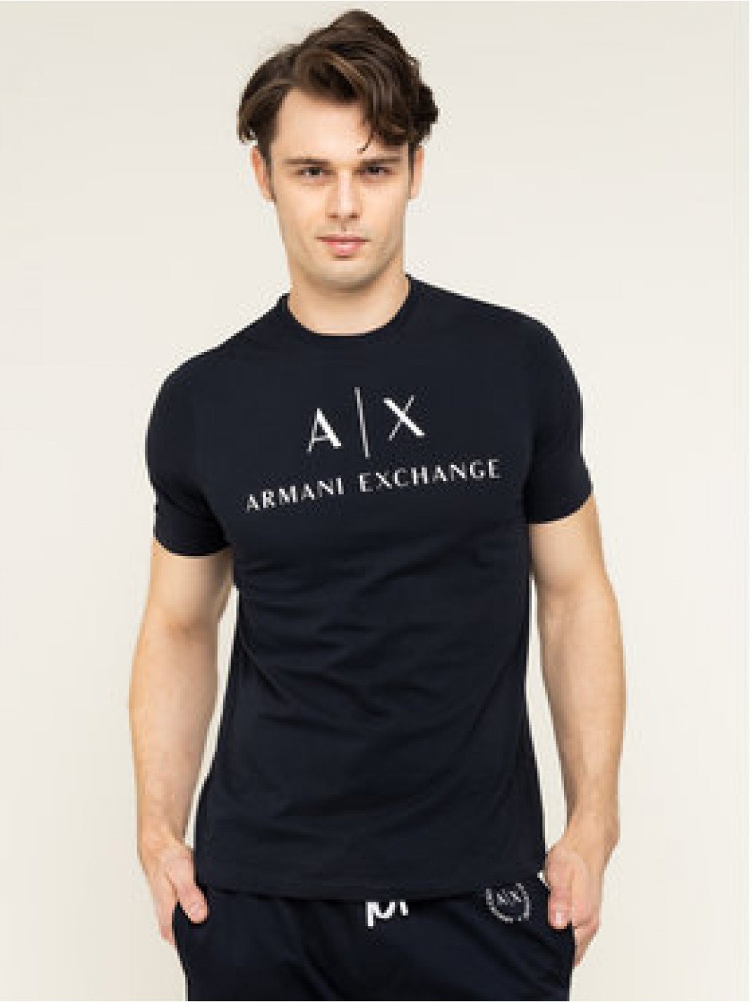 Armani Exchange T-Shirt 8NZTCJ Z8H4Z 1510 Tmavomodrá Regular Fit