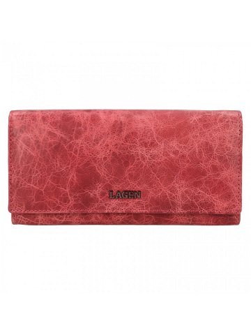 Dámská kožená peněženka LG-22164 růžová