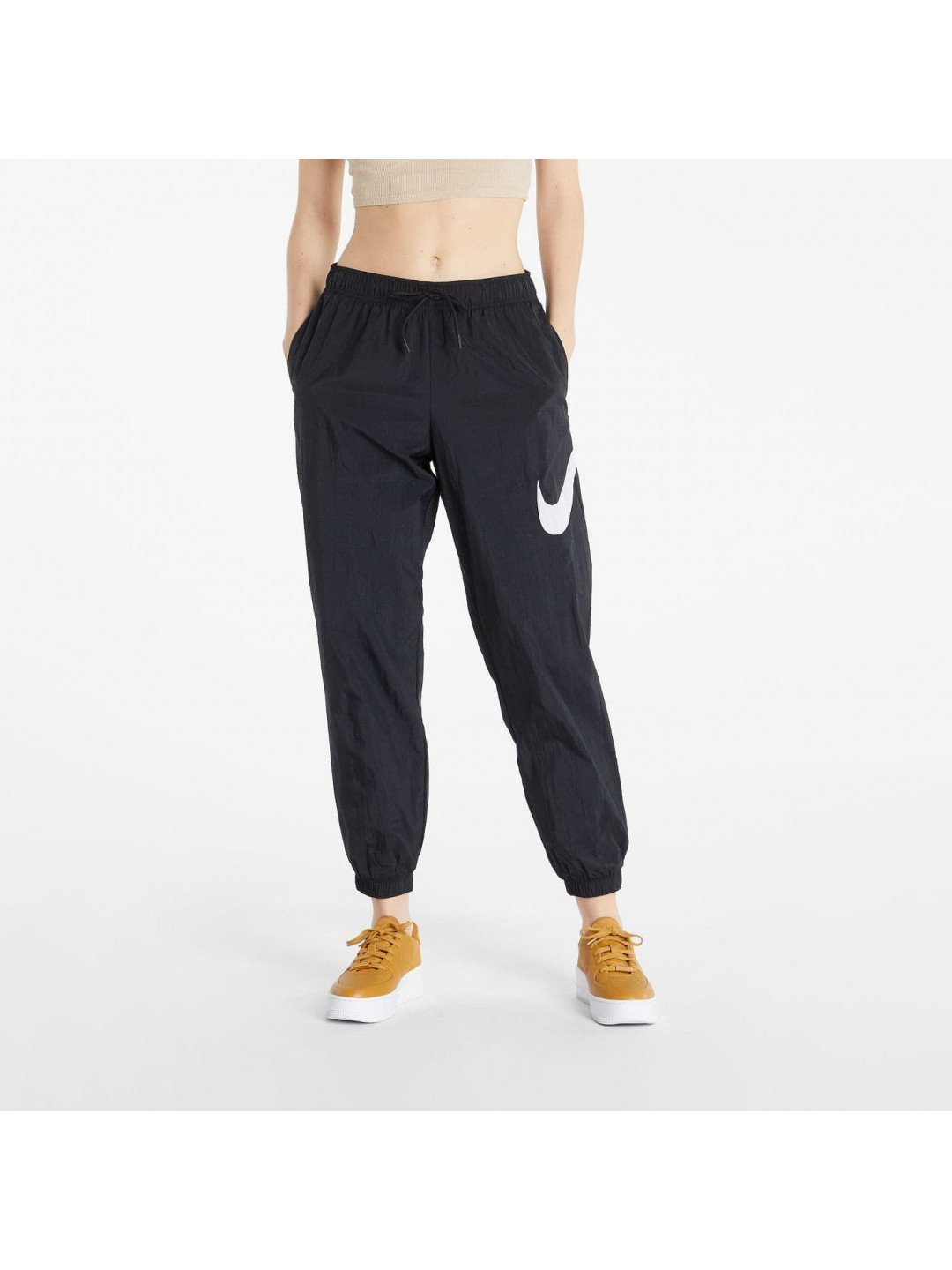 Nike NSW Essential Woven Medium-Rise Pants Hbr Black White