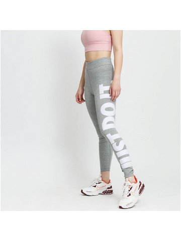 Nike NSW Essential Graphic High-Waisted Leggings Jdi Dk Grey Heather White
