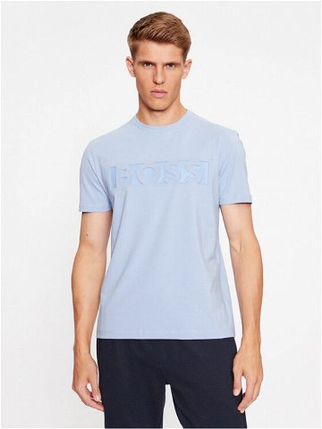 Boss T-Shirt Tee 4 50501235 Světle modrá Regular Fit