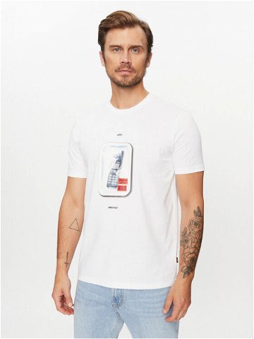 Boss T-Shirt Tefragile 50503535 Bílá Regular Fit