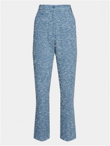 Remain Kalhoty z materiálu Bold Weave 5005712792 Modrá Straight Fit