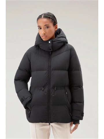 Bunda woolrich matt stretch puffer jacket černá xs