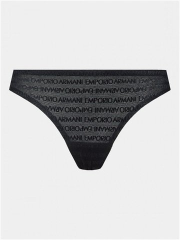 Emporio Armani Underwear Kalhotky string 162468 3F204 00020 Černá