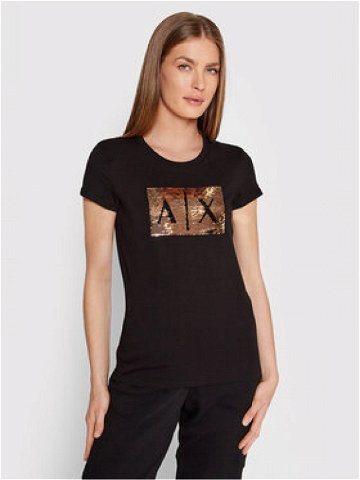 Armani Exchange T-Shirt 8NYTDL YJ73Z 6231 Černá Slim Fit