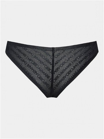 Emporio Armani Underwear Brazilské kalhotky 162948 3F204 00020 Černá