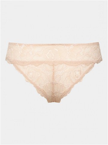 Emporio Armani Underwear Brazilské kalhotky 164397 3F206 03050 Béžová