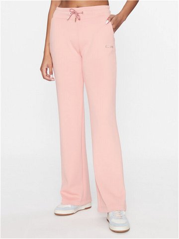 Guess Teplákové kalhoty V3BB11 KB212 Růžová Regular Fit