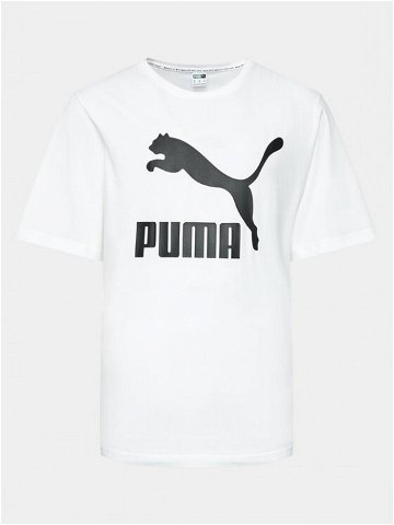 Puma T-Shirt Classics Logo 530088 Bílá Regular Fit
