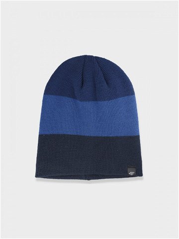 Pánská zimní čepice – tmavě modrá