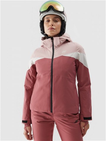 Dámská lyžařská bunda membrána 10000 – růžová