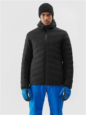 Pánská lyžařská bunda membrána 10000 s výplní ze syntetického peří – černá