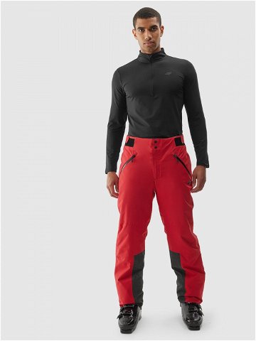 Pánské lyžařské kalhoty membrána Dermizax 20000 – červené